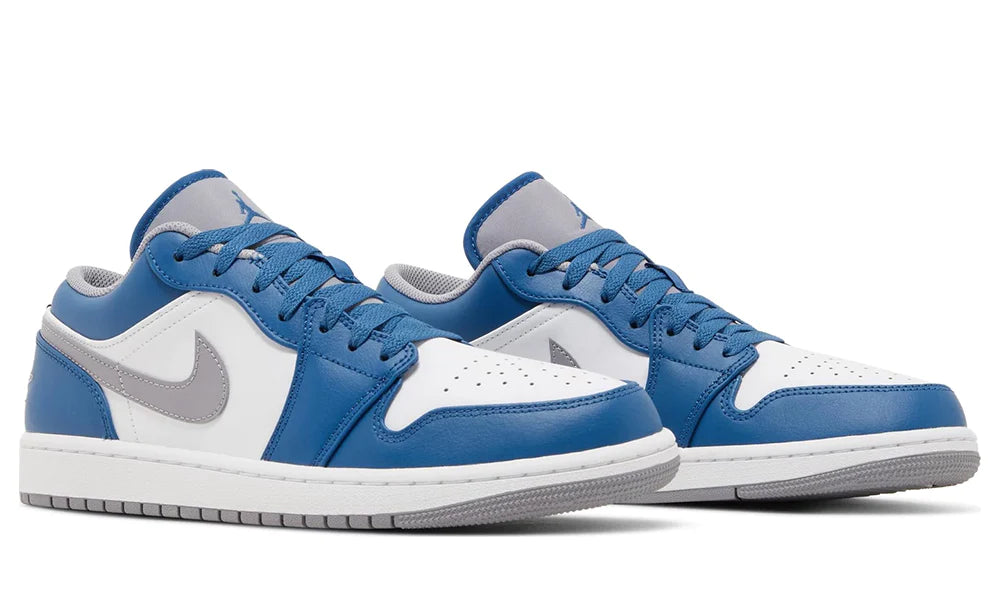 Air Jordan 1 Low 'True Blue Cement'