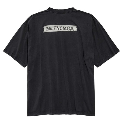 Balenciaga Masking Tape T-shirt "Black"