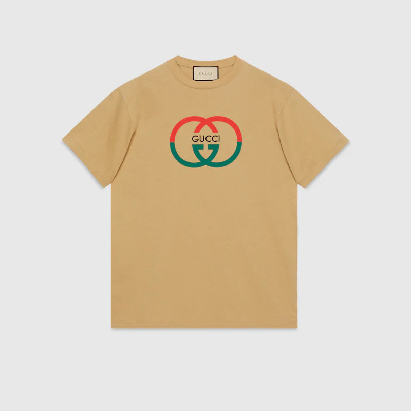 Gucci COTTON JERSEY PRINTED T-SHIRT