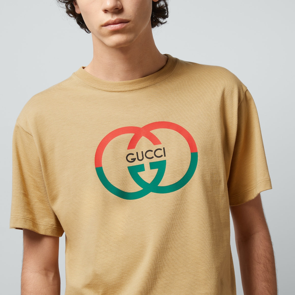 Gucci COTTON JERSEY PRINTED T-SHIRT