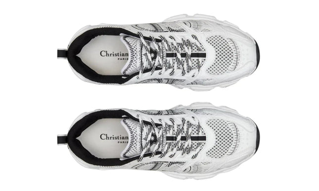 Dior Chrono Sneaker " White and Black "