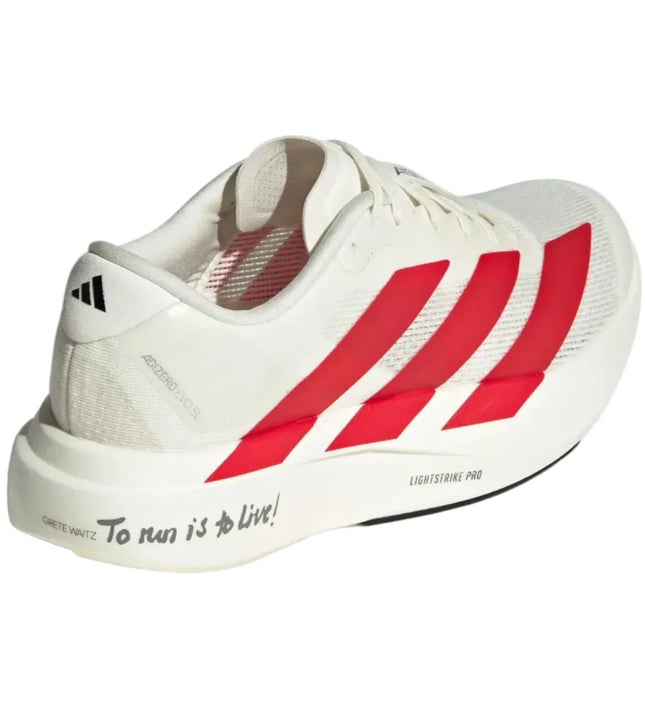 Adidas Adizero Evo SL "Off White / Better Scarlet / Core Black"