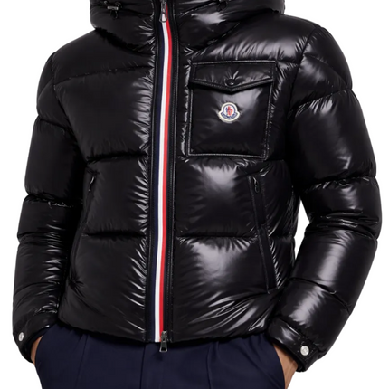 Moncler Montbeliard Hooded Short Down Jacket