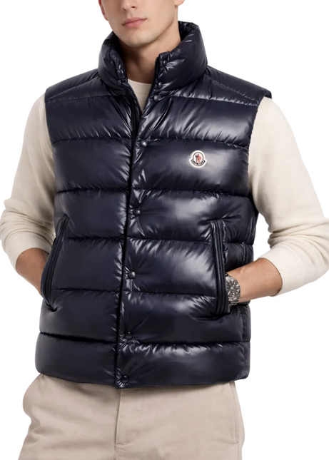 Moncler Tibb Down Gilet "Navy Blue"