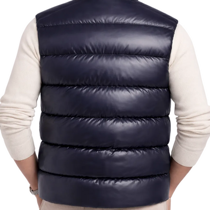 Moncler Tibb Down Gilet "Navy Blue"