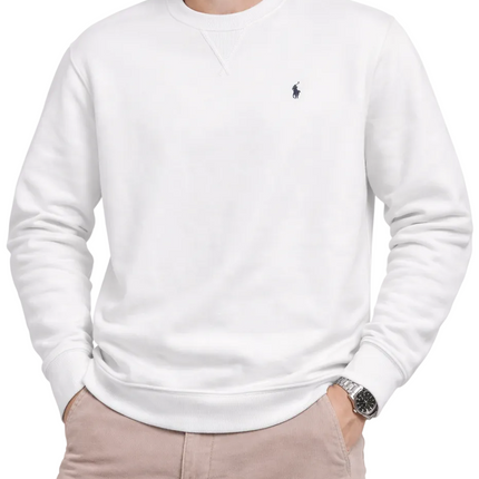 Polo Ralph Lauren Fleece Crewneck Pullover "White"