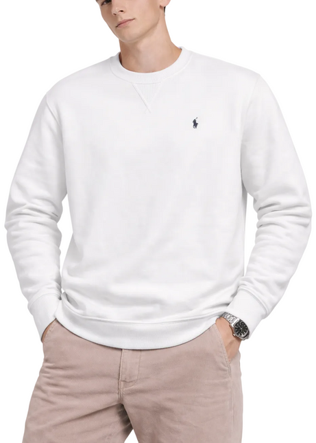 Polo Ralph Lauren Fleece Crewneck Pullover "White"