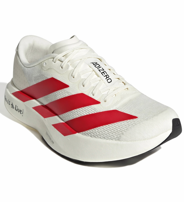 Adidas Adizero Evo SL "Off White / Better Scarlet / Core Black"