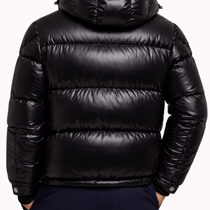 Moncler Montbeliard Hooded Short Down Jacket