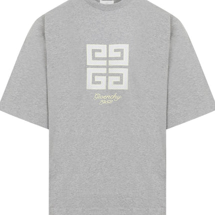 Givenchy 4G cotton t-shirt - light gray melange