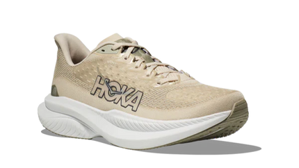 Hoka One One Mach 6 Shoes Oat Milk Barley