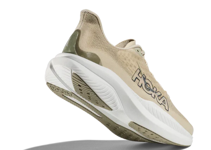 Hoka One One Mach 6 Shoes Oat Milk Barley
