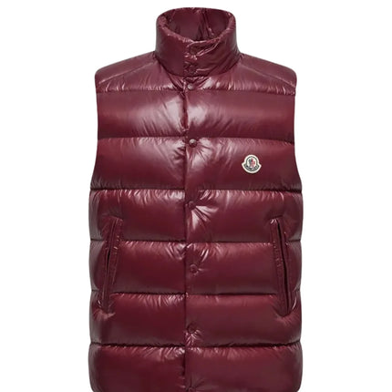 Moncler Tibb Down Gilet "Burgundy"
