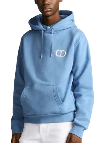 Dior CD Icon Hooded Sweatshirt 'Blue'