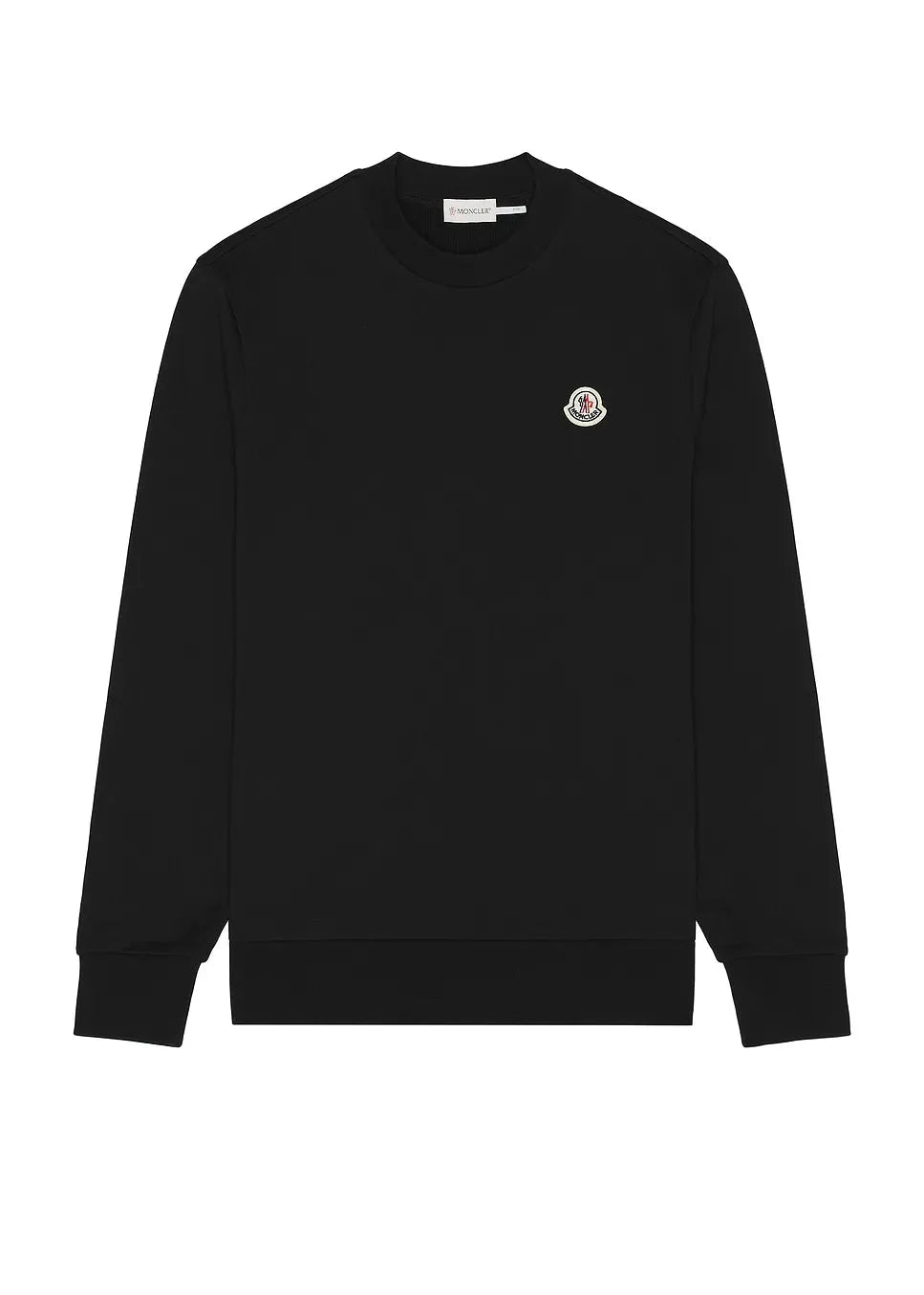 Moncler Logo Cotton Sweatshirt 'Black'