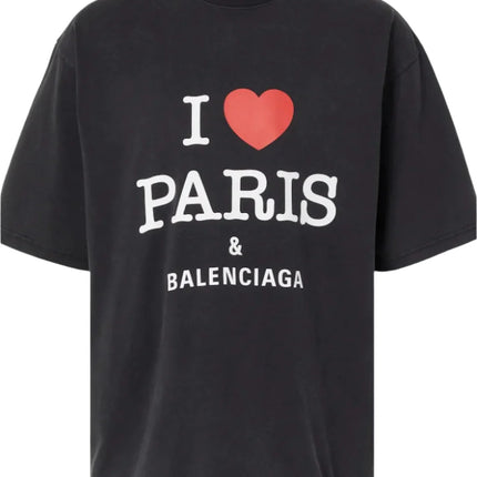 Balenciaga I Love Paris cotton T-shirt