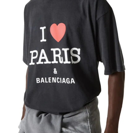 Balenciaga I Love Paris cotton T-shirt