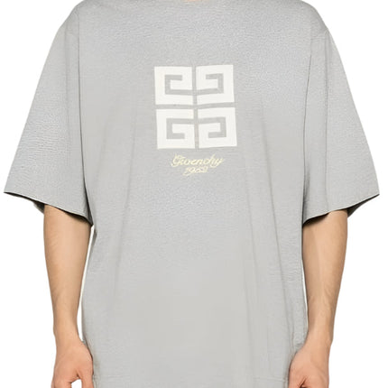 Givenchy 4G cotton t-shirt - light gray melange