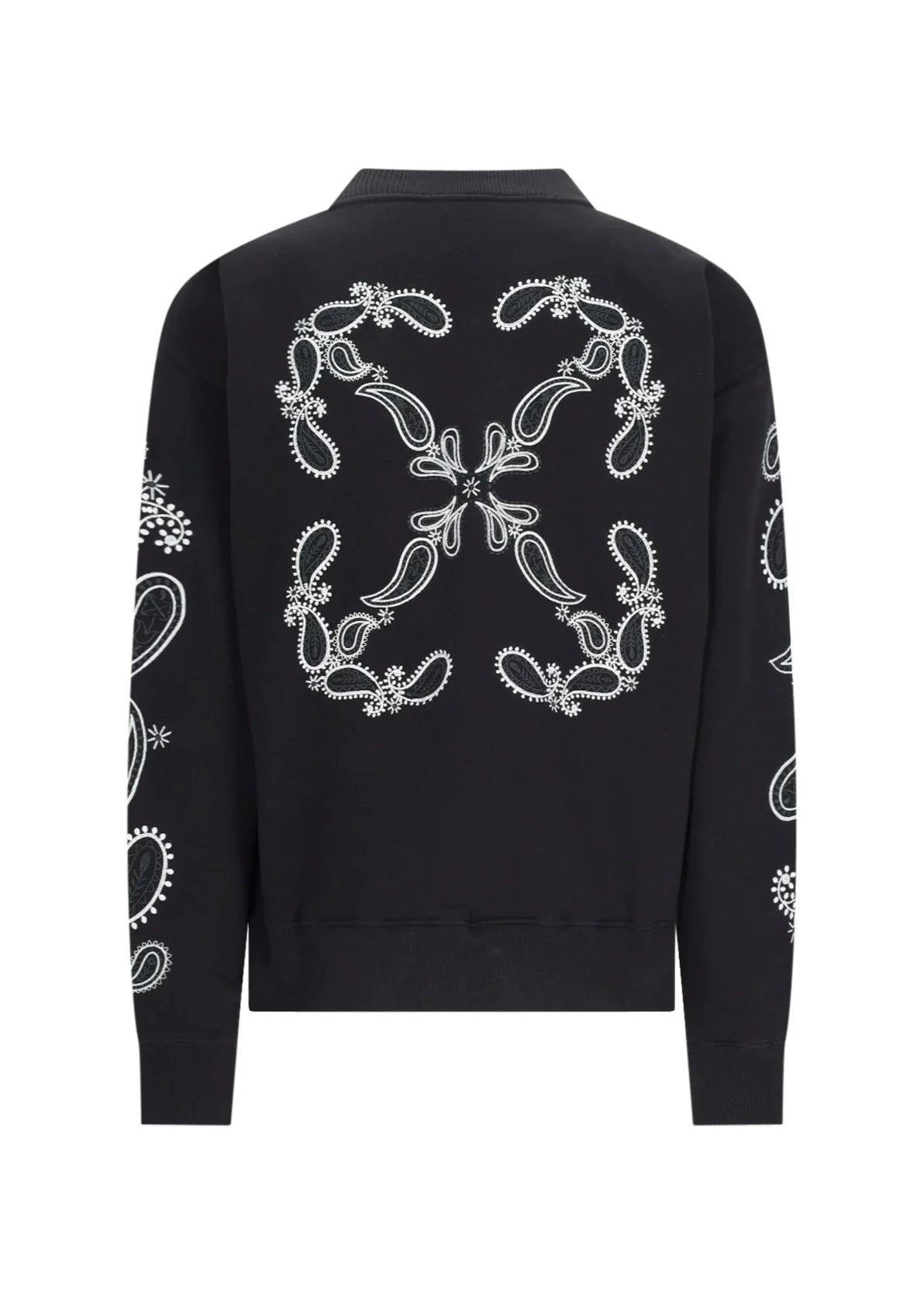 Off-White Bandana Crew Neck Sweatshirt 'Black'