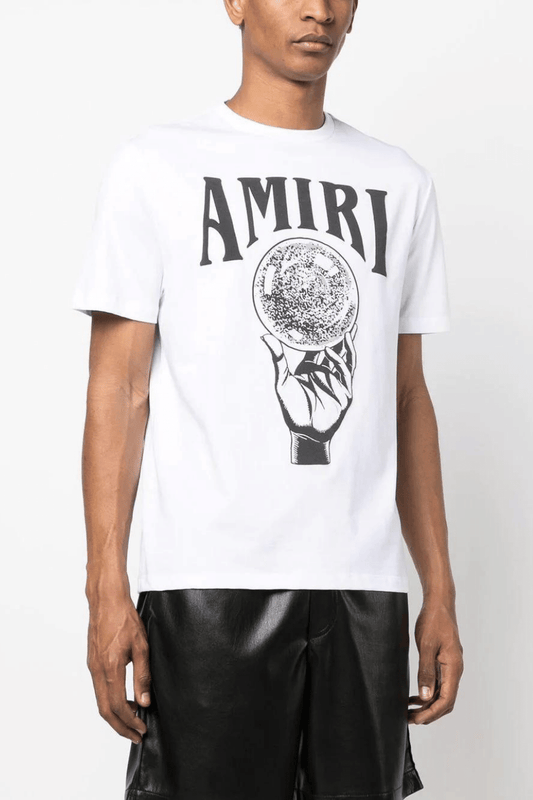 AMIRI Crystal ball-print cotton T-shirt