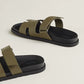 Hermes Chypre Sandal - Olive Leather