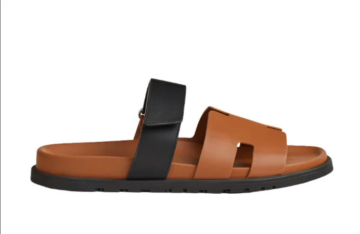 Hermes Chypre Sandal - Natural Black