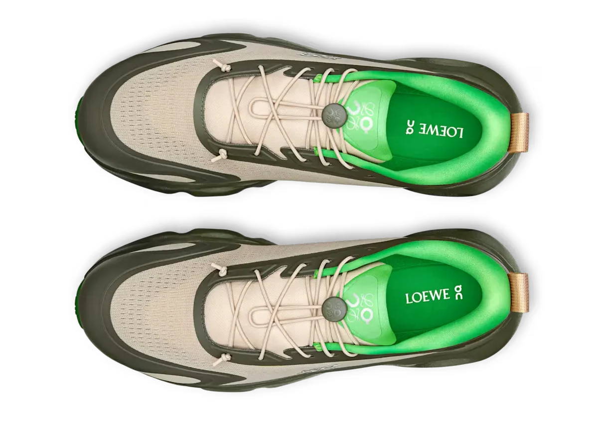 Loewe x On Running Cloudsolo "Khaki Green / Sand"