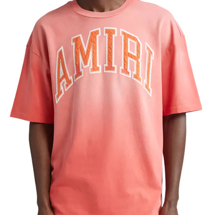 Amiri  Follow Vintage Oversized T-shirt in Cotton Cranberry