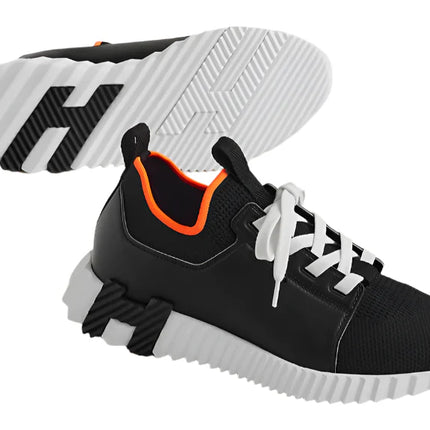 Hermes Depart slip-on sneaker "Black"
