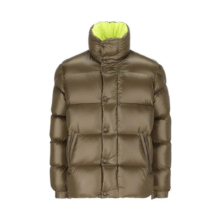 Moncler High Neck Padded Jacket "Olive green"