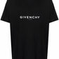 Givenchy Reverse Paris Logo Print Oversized T-Shirt in Black