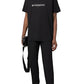 Givenchy Reverse Paris Logo Print Oversized T-Shirt in Black