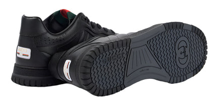 Gucci Re-Web leather sneakers