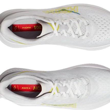 Hoka One One Mach 6 White Nimbus Cloud