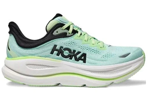 Hoka Bondi 9 "Luna moth / Blue spark"