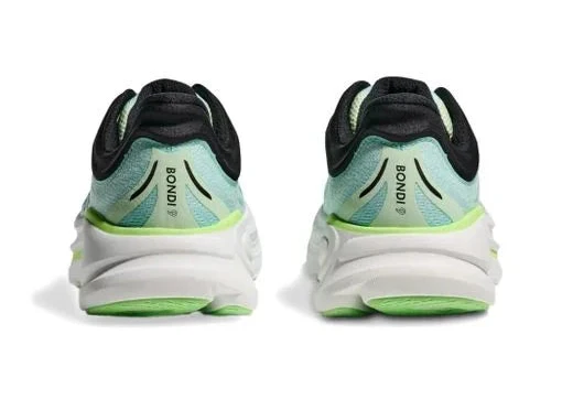 Hoka Bondi 9 "Luna moth / Blue spark"