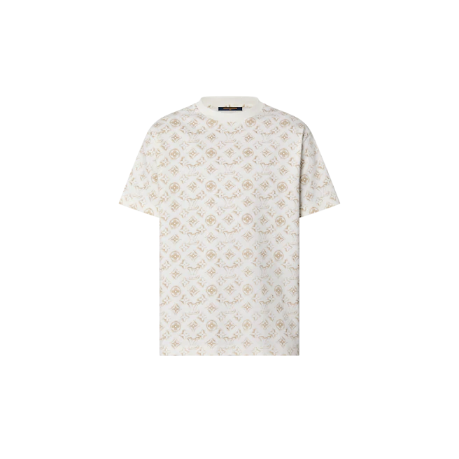 Louis vuitton Monogram Cotton T-Shirt – shoeslevele Louis vuitton Monogram Cotton T-Shirt – shoeslevele