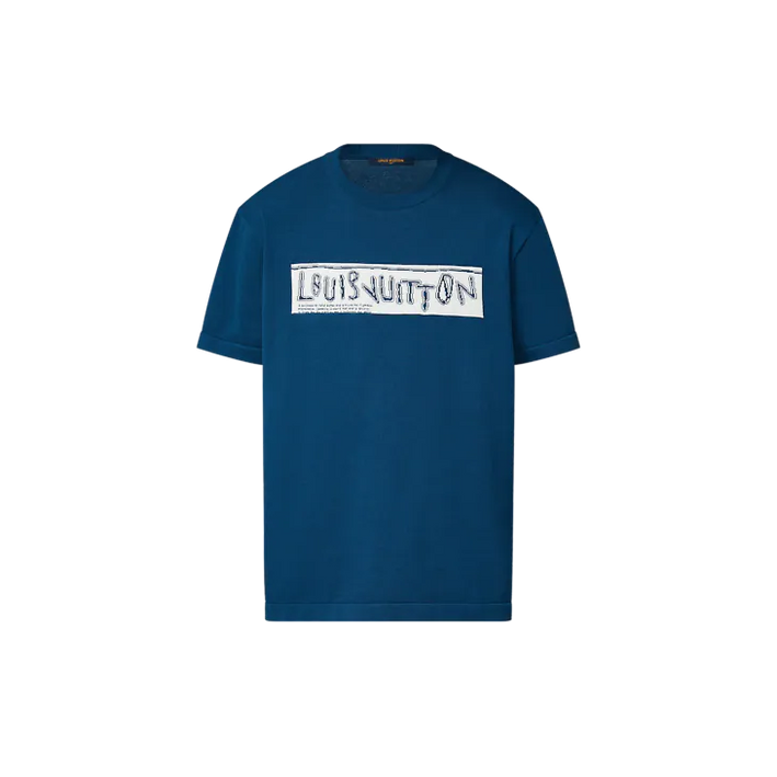 LOUIS VUITTON Short-Sleeved Cotton Crewneck