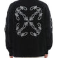 Off-White Bandana Crew Neck Sweatshirt 'Black'