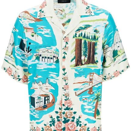 Amiri California hawaiian silk bowling shirt Amiri