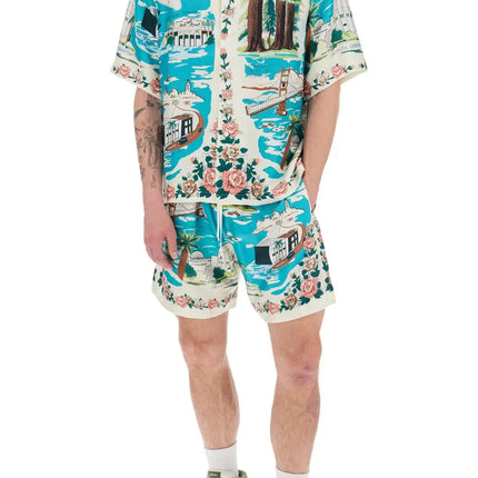 Amiri California hawaiian silk bowling shirt Amiri