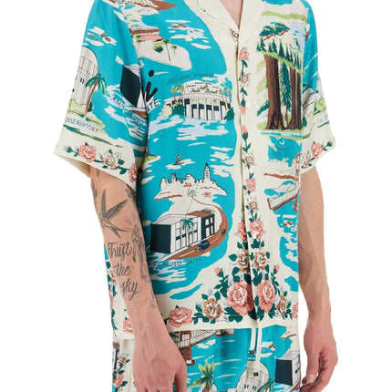 Amiri California hawaiian silk bowling shirt Amiri