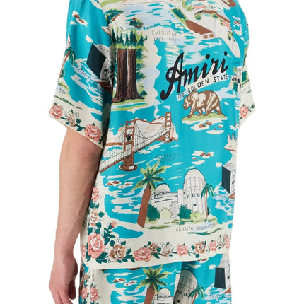 Amiri California hawaiian silk bowling shirt Amiri