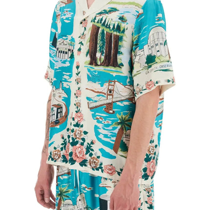 Amiri California hawaiian silk bowling shirt Amiri
