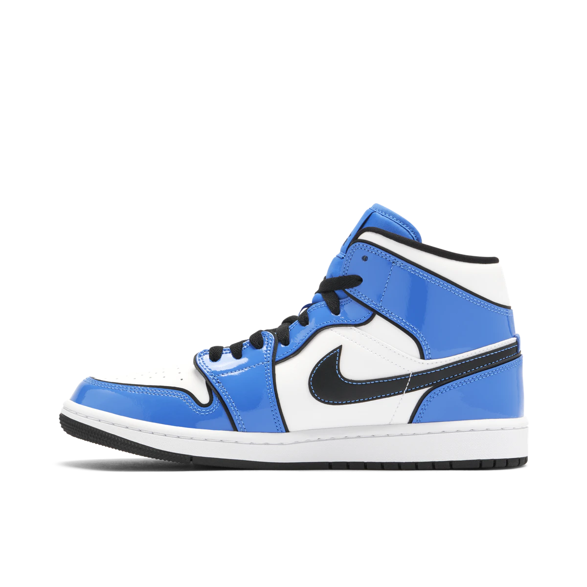 AIR JORDAN 1 MID SIGNAL BLUE