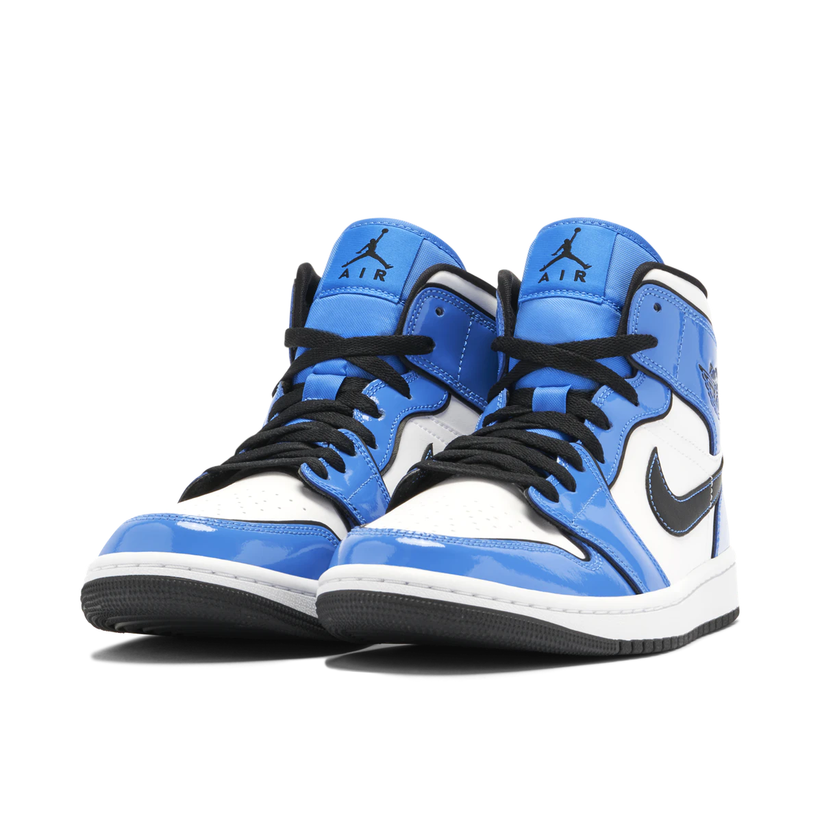 AIR JORDAN 1 MID SIGNAL BLUE