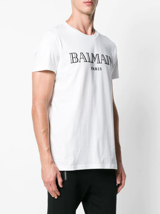 Balmain logo print T-shirt