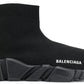 Balenciaga Speed 2.0 LT Black Knit Upper with Rubber Sole