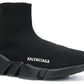 Balenciaga Speed 2.0 LT Black Knit Upper with Rubber Sole