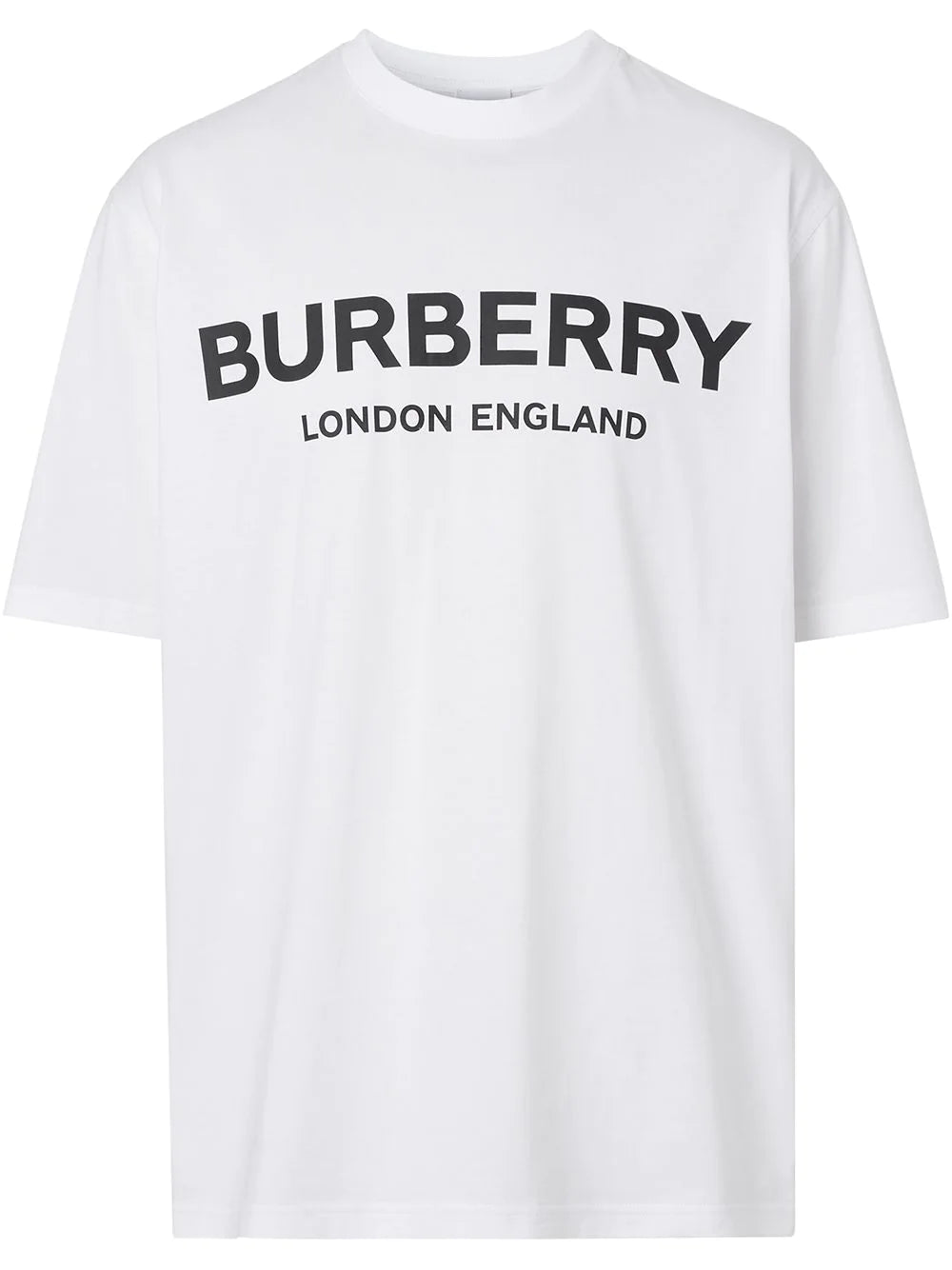 BURBERRY Logo Print Cotton T-shirt